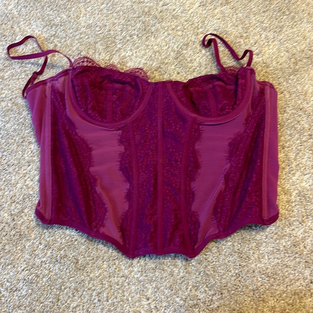 Magenta urban outfitters corset. Size large